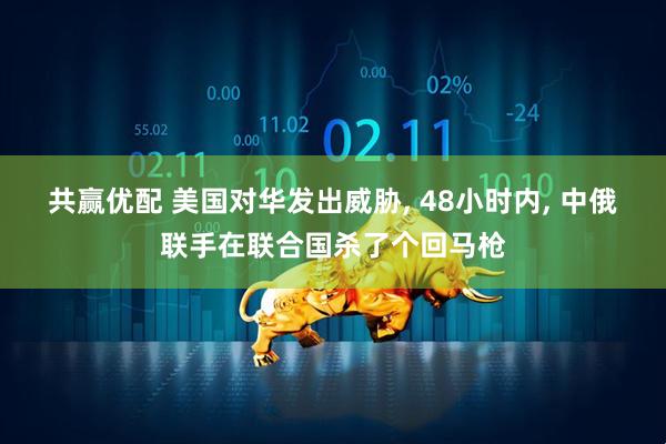 共赢优配 美国对华发出威胁, 48小时内, 中俄联手在联合国杀了个回马枪